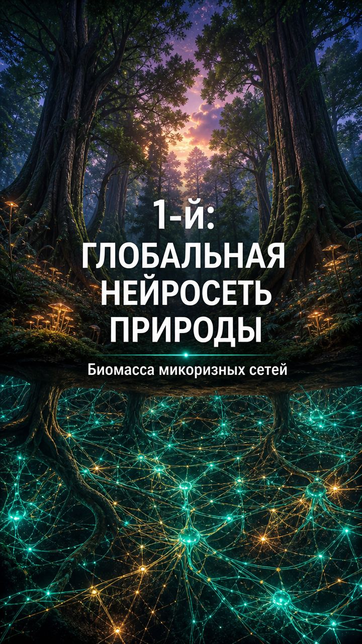 Гигантские деревья и светящаяся сеть под землёй